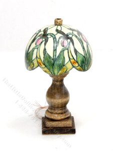 (image for) Miniature Functional Tiffany Lamp For Dollhouses