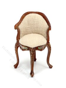 (image for) Miniature Upholstered Corner Chair