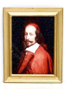 (image for) Miniature 17th Century Portrait Framed by Judith Blondell
