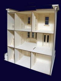 (image for) Park Ave. Grand Mansion Laser Cut Dollhouse Kit