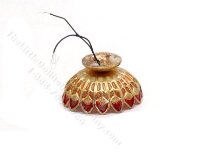 (image for) Miniature Brass Dome Light for Dollhouses