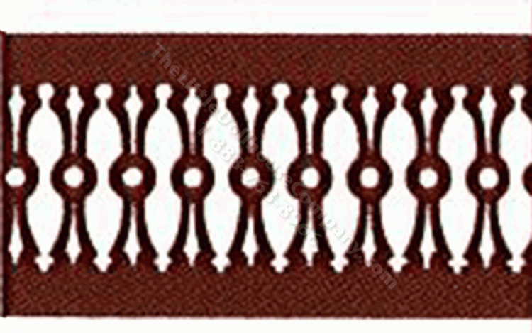 (image for) Miniature Laser Cut Porch Baluster