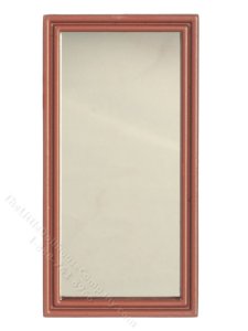 (image for) Miniature Brown Mirror for Dollhouses