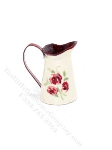 (image for) Miniature Handpainted Milk Pitcher for Dollhouses