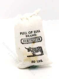 (image for) Miniature Bag of Fertilizer for Dollhouses
