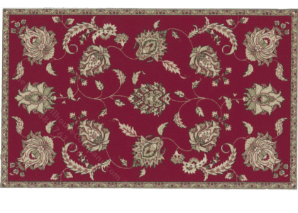 (image for) Dollhouse Scale Model Medium Sized Traditional Rug