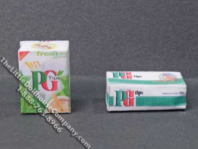 (image for) Miniature Box of P&G Tea Bags for Dollhouses (1/pk)