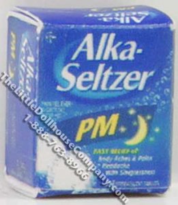 (image for) Miniature Box of Effervescent Pain Reliever for Dollhouses