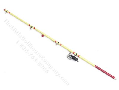 (image for) Miniature Fishing Pole for Dollhouses