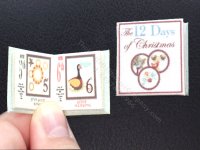 (image for) Miniature Book: The 12 Days of Christmas