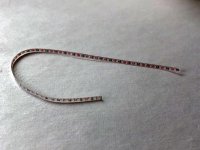 (image for) Miniature Measuring Tape for Dollhouses - White