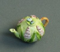 (image for) Dollhouse Scale Model Teapot with Butterfly by Veronique Cornish