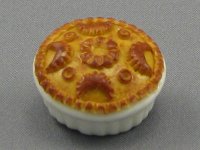 (image for) Dollhouse Scale Model Baked Pie