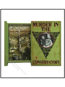(image for) Miniature Secret Book - Murder in the Conservatory Kit