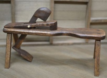 (image for) Handmade Miniature Carpenter's Shaving Horse
