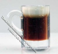 (image for) Dollhouse Scale Model Large Mug of Dark Beer