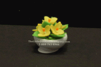 (image for) Dollhouse Miniature Yellow Flowers