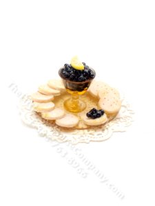 (image for) Miniature Caviar Tray for Dollhouses