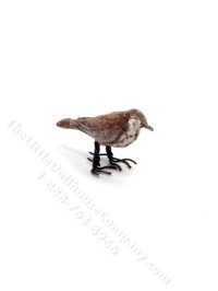 (image for) Dollhouse Scale Model Woodthrush Bird