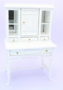 (image for) Miniature White Display Cabinet