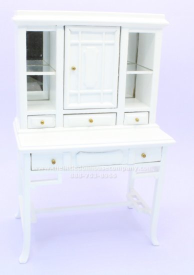 (image for) Miniature White Display Cabinet