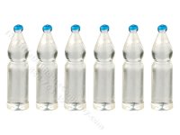 (image for) Miniature Set of 6 Water Bottles for Dollhouses