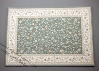 (image for) Delicate on Green Flowers Carpet