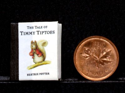 (image for) Miniature Book: Beatrix Potter's 'The Tale of Timmy Tiptoes'