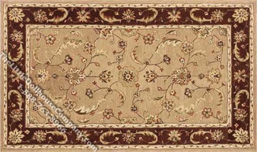(image for) Dollhouse Scale Model Medium Sized Traditional Rug
