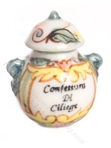 (image for) Miniature Ceramic Soup Pot for Dollhouses
