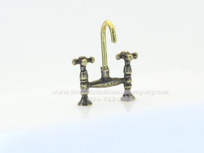 (image for) Miniature Bridge Faucet in Brass