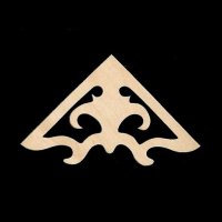 (image for) Apex Trim for Dollhouse Scale Models (2 pc/pkg.)