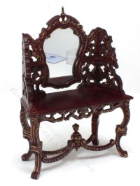 (image for) Miniature 6 Pc. Mahogany Dining Set