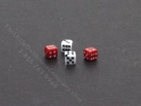 (image for) Miniature Dice for Dollhouses (4/pkg)