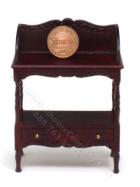 (image for) Miniature Mahogany Two Tier Table