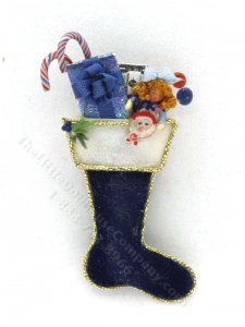(image for) Miniature Stuffed Christmas Stocking