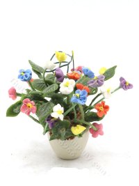(image for) Miniature Hanging Flower Potts