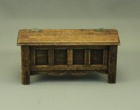 (image for) Dollhouse Miniature Jacobean Chest