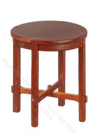 Miniature Round Side Table for Dollhouses (image for) Miniature Round Side Table for Dollhouses