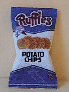(image for) Miniature Bag of Ruffles Potato Chips