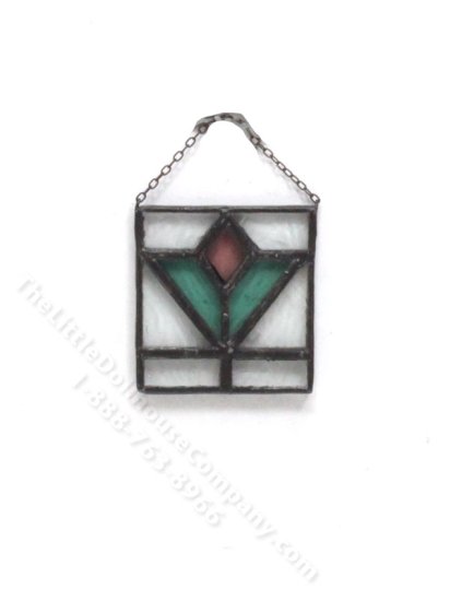(image for) Miniature Model Stained Glass by Susan Celentano for Dollhouses