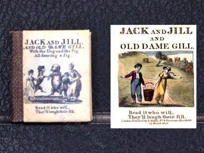 (image for) Miniature Book: 'Jack and Jill and Old Dame Gill'