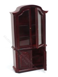(image for) Miniature Mahogany Display Cabinet