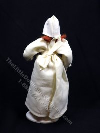 (image for) Miniature Handcrafted Vintage Medieval Pyjama Woman by Detta's Darling Dolls