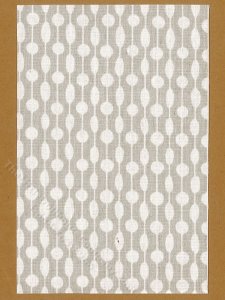 (image for) Miniature Grey 60s Dot Pattern Rug for Dollhouses - Small