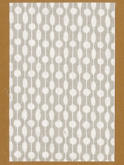 (image for) Miniature Grey 60s Dot Pattern Rug for Dollhouses - Small