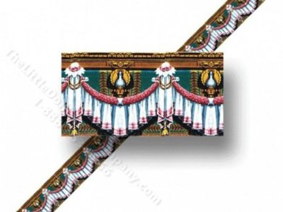 (image for) 1:24 Scale Dollhouse Wallpaper Border