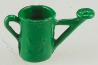 (image for) Dollhouse 1/2" Scale Watering Can, Green