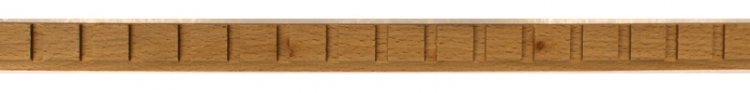 (image for) Milled Dental Pattern #2 Wood Strips