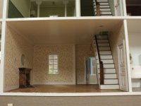 (image for) Assembled Williamsburg Colonial Dollhouse